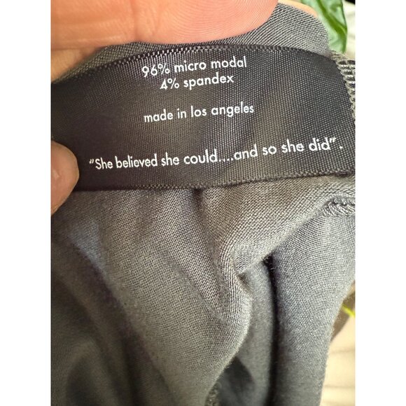 Gray Maxi Tank Dress With Scoop Neckline & Side Slit - Picture 5 of 5